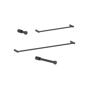 Kit de Acessórios 4pcs Flow Preto Matte Celite