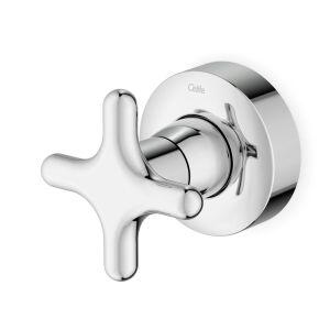 Acabamento De Registro 1/2" a 1" Cross Cromado Celite