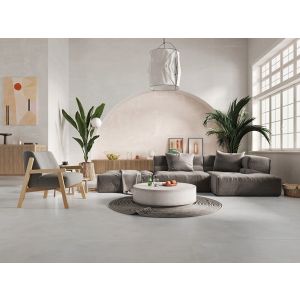 Porcelanato Pro Cement Acetinado Cinza Retificado Classe C 60x60cm Incepa