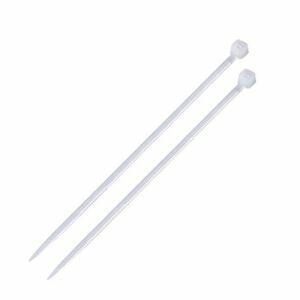 Abraçadeira 4,8x300mm Nylon Natural 100 Peças Bemfixa