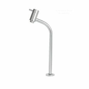 Torneira para Banheiro de Mesa Bica Alta 1/2" Lyn Cromado Addra