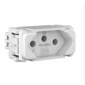 Módulo Tomada 2P+T Composé 1 Seção Branco 10A Weg