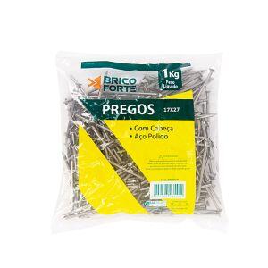 Prego com Cabeça Polido 1kg 17x27 Brico Forte