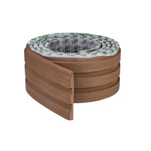 Painel Ripado EVA Autocolante 10cm x 10m Madeto Cinamomo Meu Rodapé