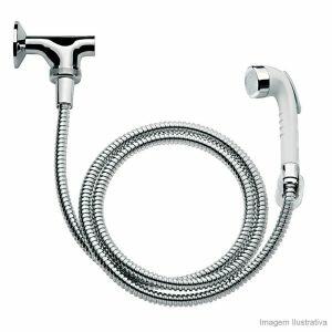 Desviador para Chuveiro Especial Com Ducha Cromado 1/2" Docol