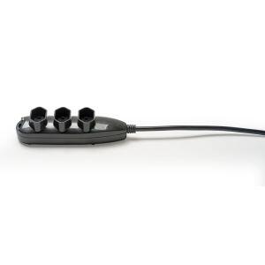 Extensao 3m 3 Saidas Ext 3003 Preto Bivolt Intelbras