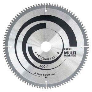 Disco de Serra Multimateriais 254mm 100 Dentes Bosch
