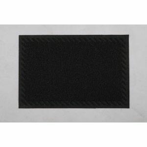 Capacho Vinil Light Rebaixo Preto 40x60cm Kapazi