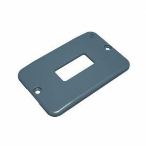 Tampa 1 Interruptor Condulete Top 3/4" Tigre Cinza
