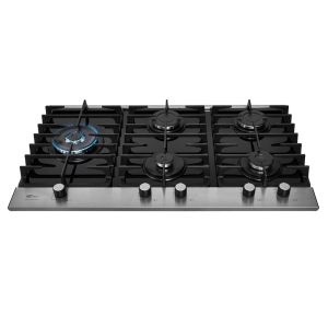 Cooktop Gás 5 Bocas Embutir Preto Bivolt Fischer