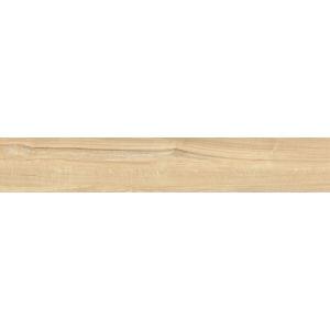 Piso Cerâmico Fresno Claro Mate Areia Retificado Extra 20x120cm Málaga