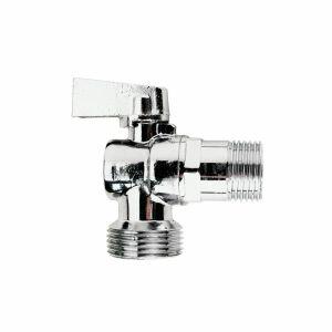 Torneira para Máquina de Lavar e Tanque Esfera 1/2" Cromado Jackwal