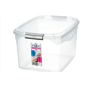 Caixa Plástica Flex 29L Cristal Sanremo