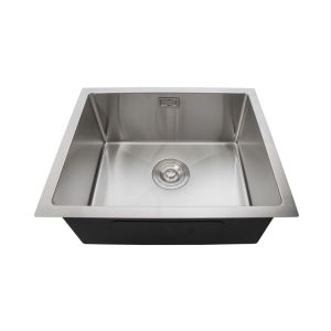 Cuba para Cozinha de Sobrepor/Embutir Aço Inox Retangular Com Válvula 45x65x20 Addra