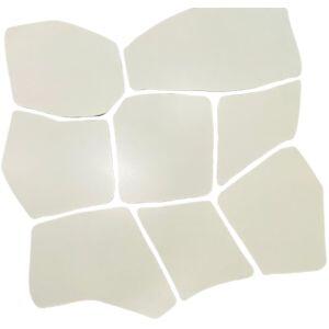 Kit Decorativo Persia Nebb Branco Acetinado Extra 100x100cm Málaga
