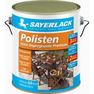 Stain 3,6L Polisten Transparente Acetinado Sayerlack