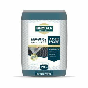 Argamassa AC3 Bemfixa 20kg Cinza