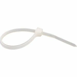 Abraçadeira 2,5x100mm Nylon Branco 20 Peças Vonder