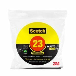 Fita Isolante Autofusão 3M Scotch 19mmx5m Preta Fita Isolante Autofusão 3M Scotch 19mmx5m Preta