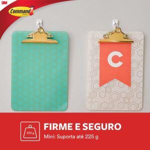 Gancho PVC Adesivo Command Utensílios 3M 3 Peças