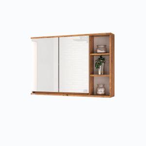 Espelheira para Banheiro MDF/MDP Apollo 90cm C-Linea