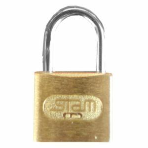 Cadeado 20mm  Latonado  Stam