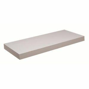 Prateleira Prat-K Tendenza 4 Reta com Suporte 25x100cm Branca