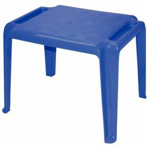 Mesa de Plástico Infantil Dona Chica Retangular Azul Tramontina