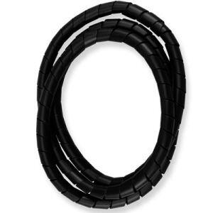 Organizador de Fios 20mm Bemfixa Uniflex Preto