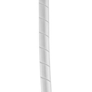 Organizador de Fios Frontec 2m 1/2 Tubo Espiral Branco