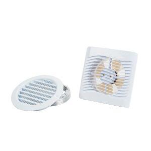 Kit Exaustor 150mm 220V Branco ITC