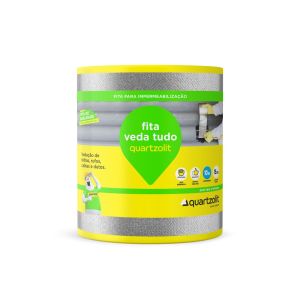 Fita Veda Tudo 0,15x10m Sleeve Alumínio Quartzolit