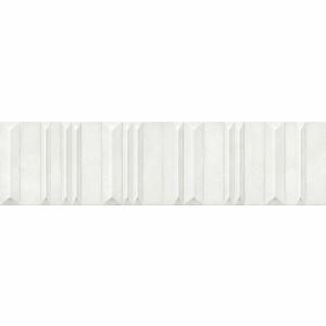 Porcelanato Lacombe Branco Retificado Acetinado 30x121 Damme