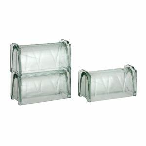 Tijolo de Vidro 19x9,5x8cm Ventilado Duna Ibravir Tijolo de Vidro 19x9,5x8cm Ventilado Duna Ibravir