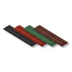 Cumeeira Fibra Vegetal 200x48 Vermelha Onduline Cumeeira Fibra Vegetal 200x48 Vermelha Onduline