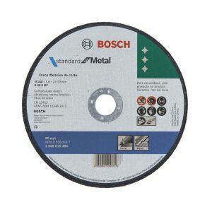 Disco de Corte 180mm Centro Reto Cinza Bosch