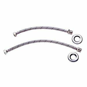 Engate Flexível Deca 30cm Metal Cromado