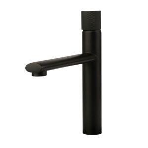 Torneira Misturador de Mesa para Banheiro Bica Média 1/2" Verona Preto Addra