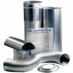Kit Chaminé Fácil para Aquecedor a Gás 120mmx37cm Westaflex