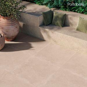 Porcelanato Oasi Duna Bege Retificado Externo 90x90cm Portobello