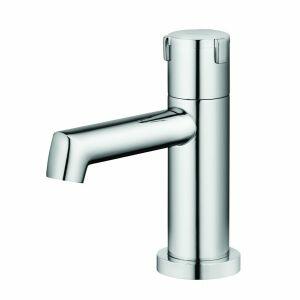 Torneira para Banheiro de Mesa Bica Baixa 1/2" Riva Cromado Docol