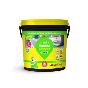 Impermeabilizante Quartzolit Manta Líquida 4,5kg Branco