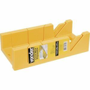 Caixa Meia Esquadria PVC Vonder Amarela