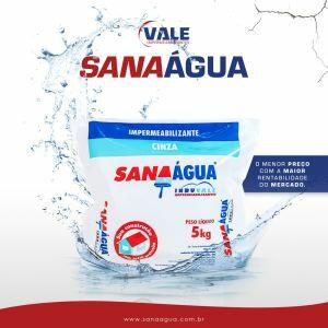 Impermeabilizante Induvale Sana Água 5kg Cinza