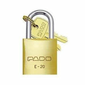 Cadeado Pado 20mm SM Amarelo