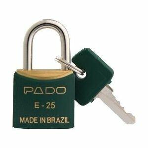 Cadeado Pado 25mm SM Verde