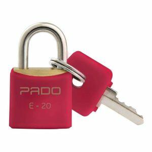 Cadeado Pado 20mm SM Vermelho
