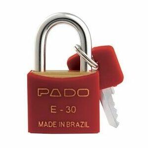 Cadeado Pado 30mm SM Vermelho
