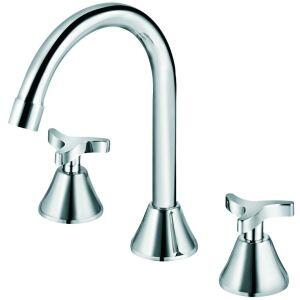 Torneira Misturador para Lavatório de Mesa Bica Alta Trio 1/2" Cromado Docol