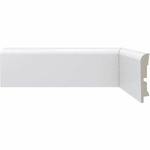Rodapé Poliestireno Santa Luzia  446 7cmx2,4m Branco
